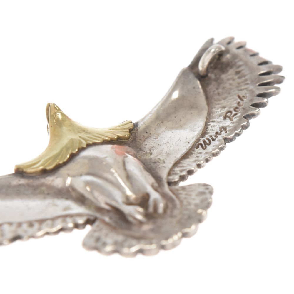 おまけ付き　ピカピカ　ウィングロック　k18 頭金　イーグル　M ダイヤ目 WING ROCK (ウィングロック) イーグル（S）D ダイヤ目入り 頭金