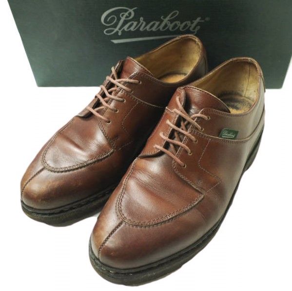 純正シューツリー付 Paraboot アヴィニョン UK5.5 グレインレザー 純正シューツリー付 Paraboot アヴィニョン UK5.5 グレインレザー