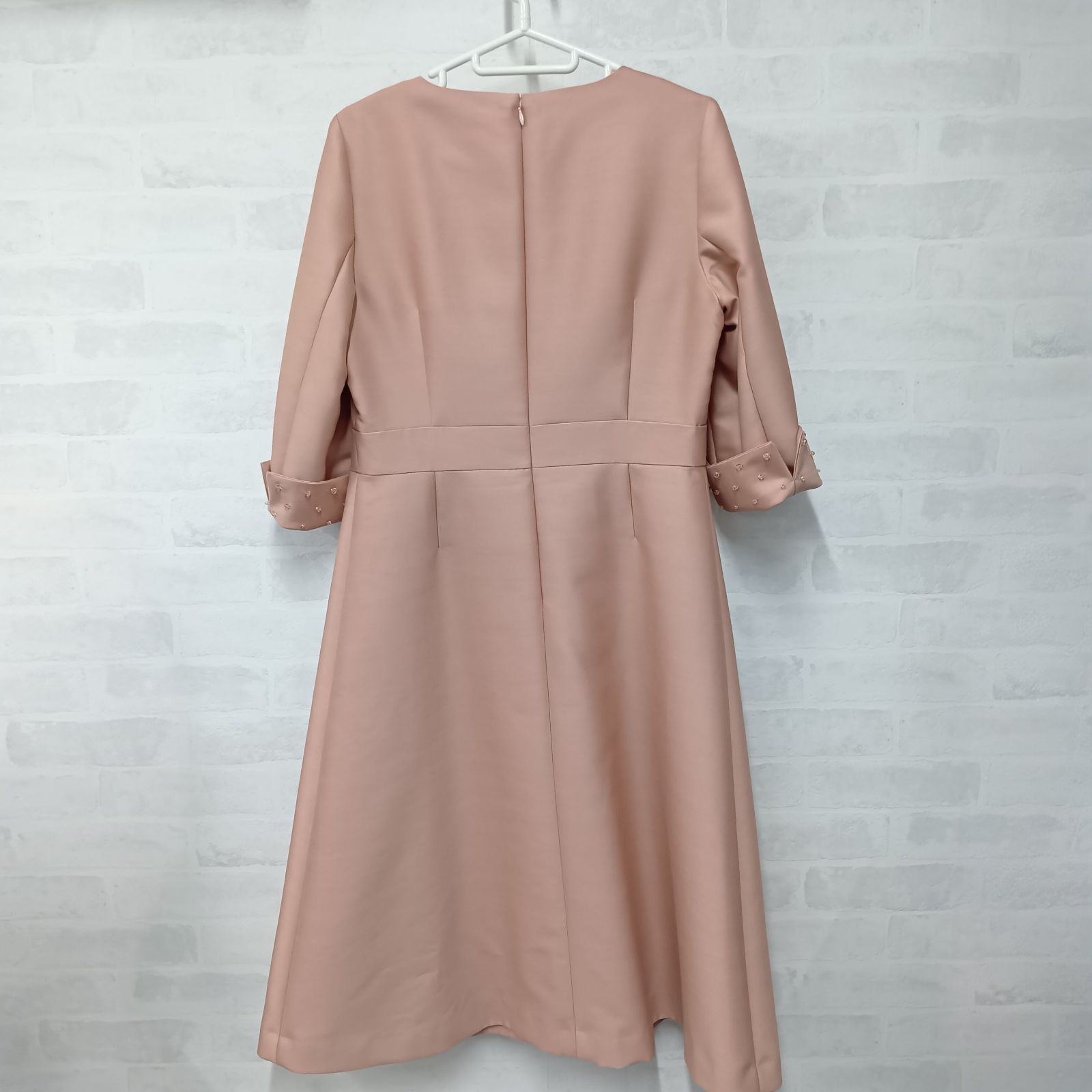 YUKI TORII ユキトリイ フォーマルワンピース レディース サイズ40 L ピンクベージュ い-342 ヌ