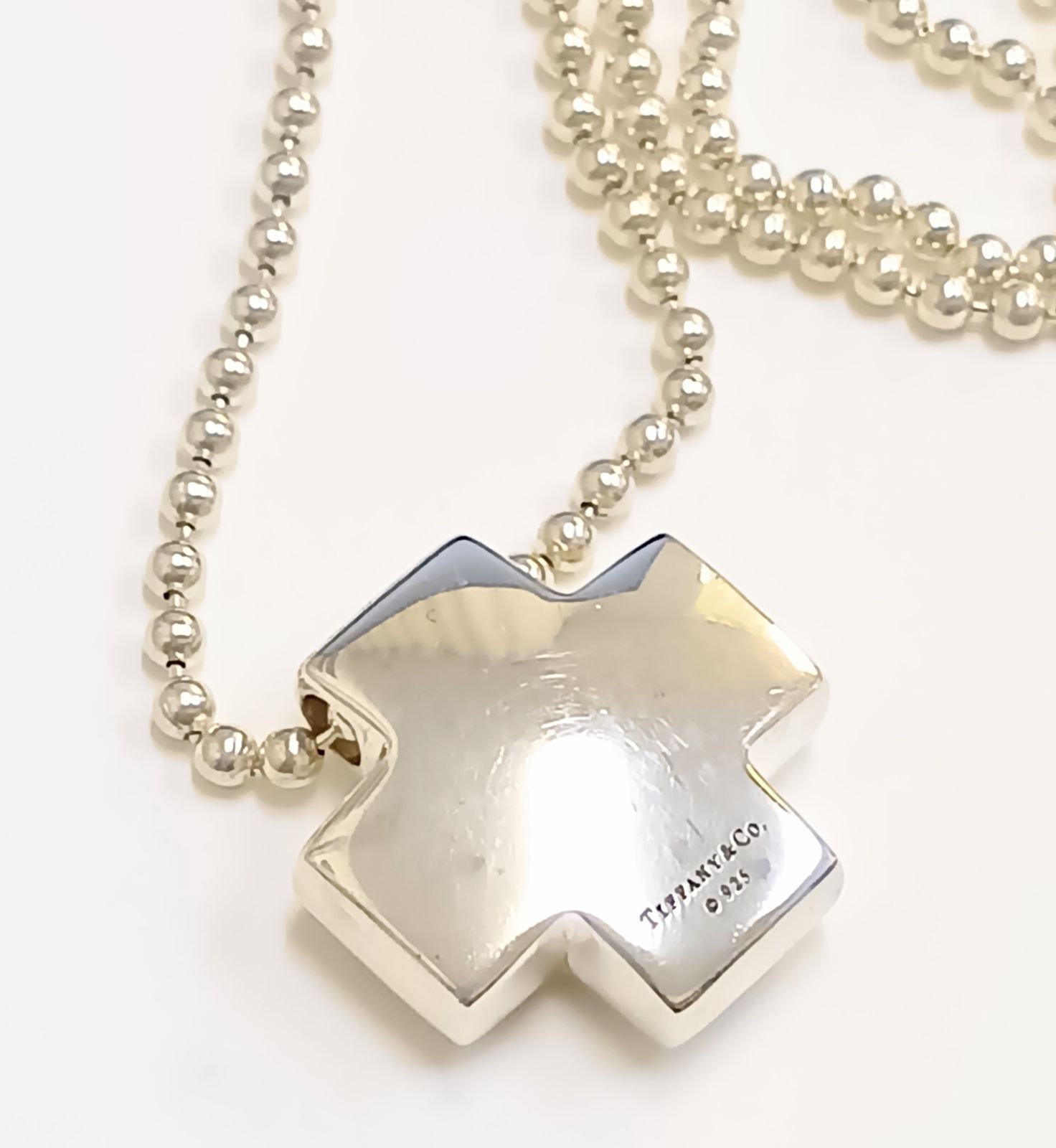 Tiffany&Co. ティファニー ローマンクロス ネックレス 925刻印 美品】Tiffany&Co ティファニー ネックレス ローマンクロス 925