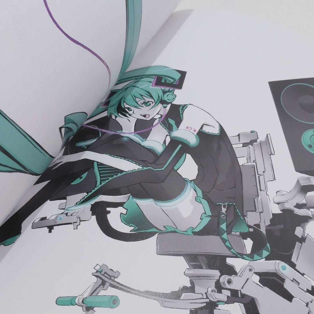 三輪士郎 VVW 画集 初音ミク イラスト集 同人 音 CD