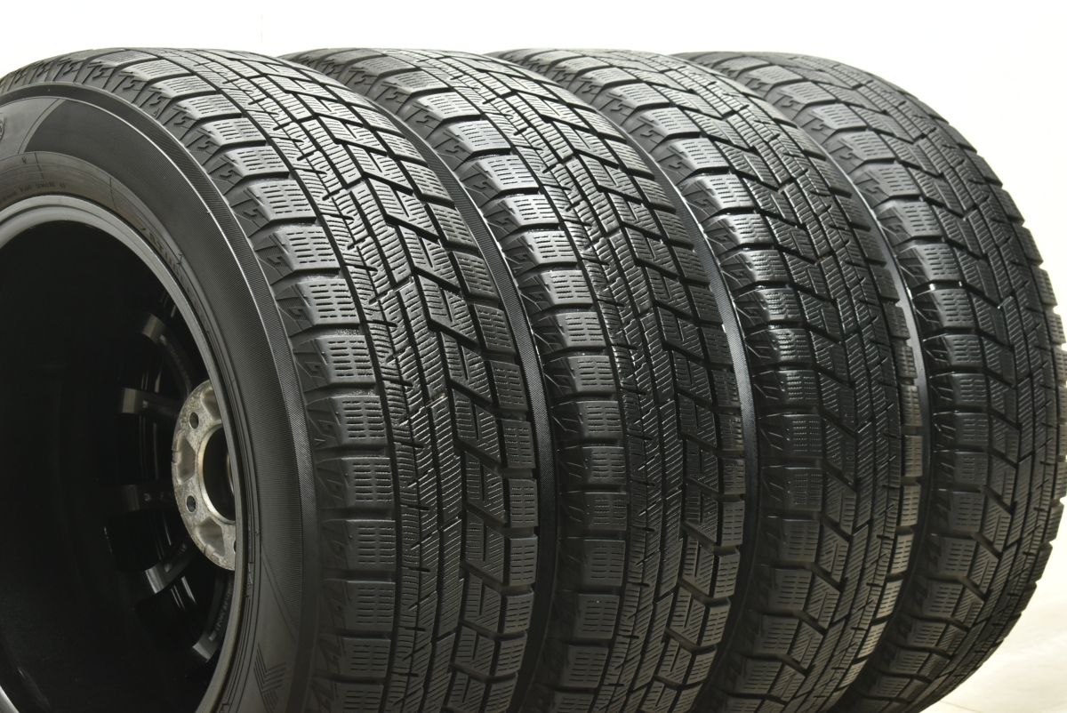 車 【美品】VELVA 16in 6.5J +53 PCD114.3 ヨコハマ アイスガード iG60 