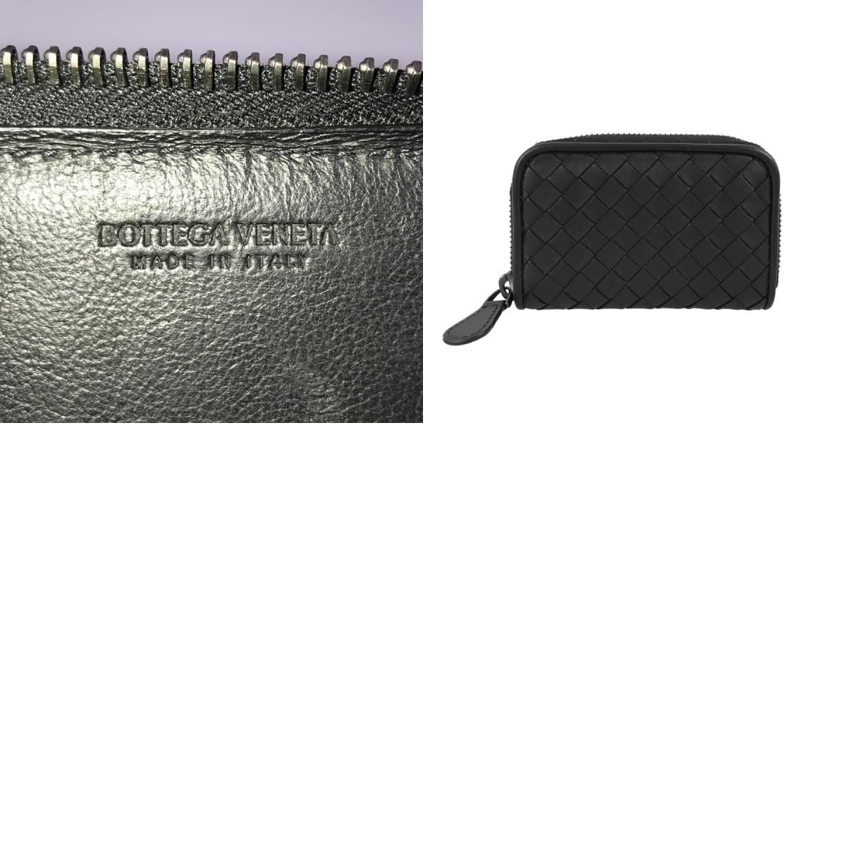 ボッテガヴェネタ BOTTEGA VENETA イントレチャート レザー コインケース キーリング付 ブラック 【中古】Sランク ボッテガヴェネタ  BOTTEGA VENETA イントレチャート 114075 レザー コインケース te【中古】 BOTTEGA VENETA ボッテガヴェネタ  イントレチャート レザー ...