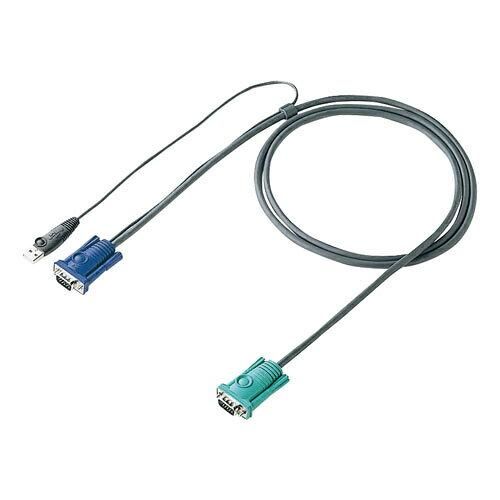 【新品・2営業日で発送】SANWASUPPLY サンワサプライ SW-KLU180N パソコン自動切替器用ケーブル(1.8m)(SW-KLU180N)
