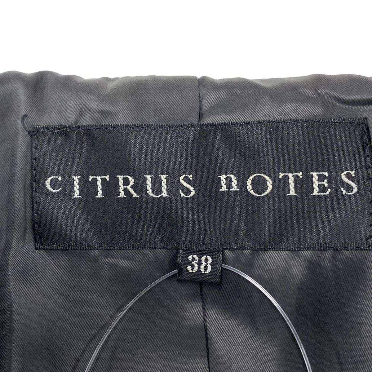 新品 タグ付 cITRUS nOTES シトラスノーツ 38 スーツ ストレッチ CITRUS NOTES(シトラスノーツ) ジャケット サイズ38 M
