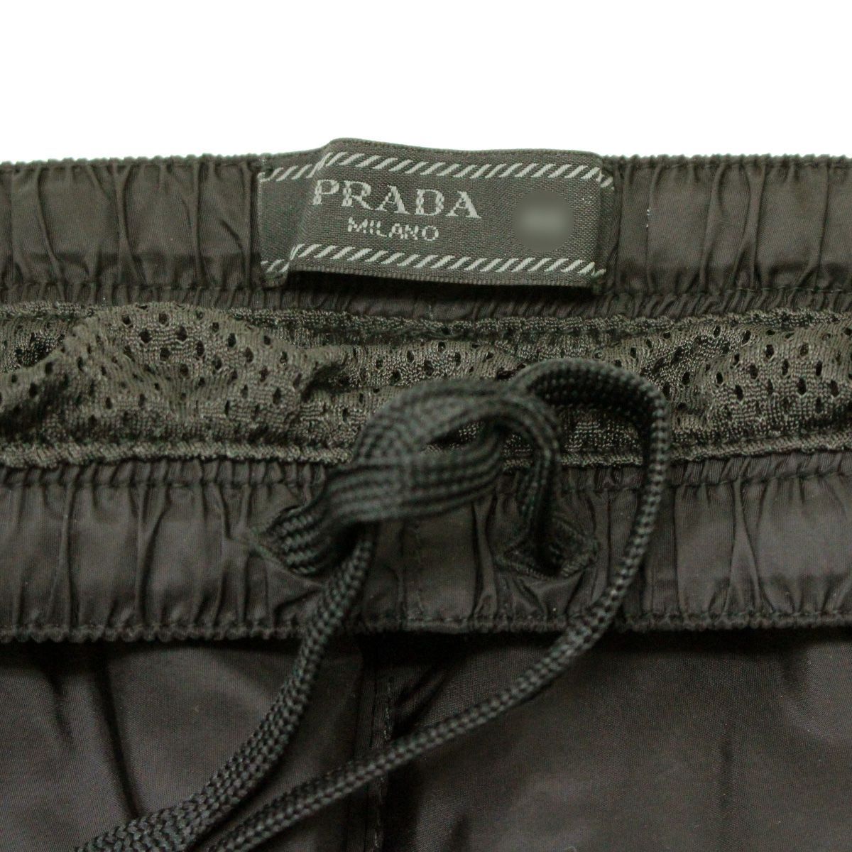 PRADA ブラック水着 ポケット付き 3 PRADA プラダ UB354 1WQ9 F0002 ブラック 海パン 水着 スイム