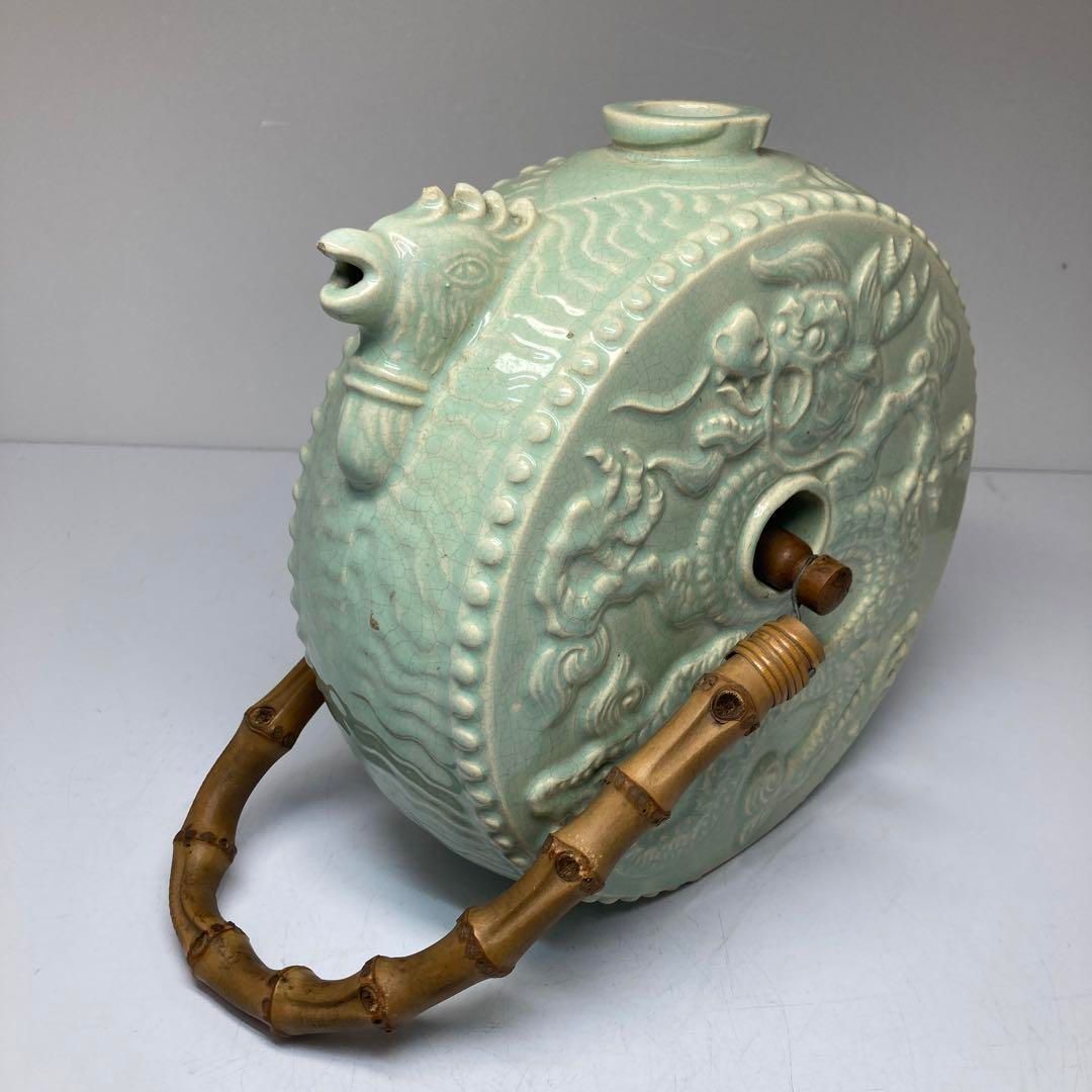 中国古玩 青磁 大水次 タコチ 東さ6-0422③ - メルカリ