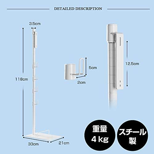 Micro SV33 SV18 シリーズ対応_ブラック ダイソン 1.5kg スタンド