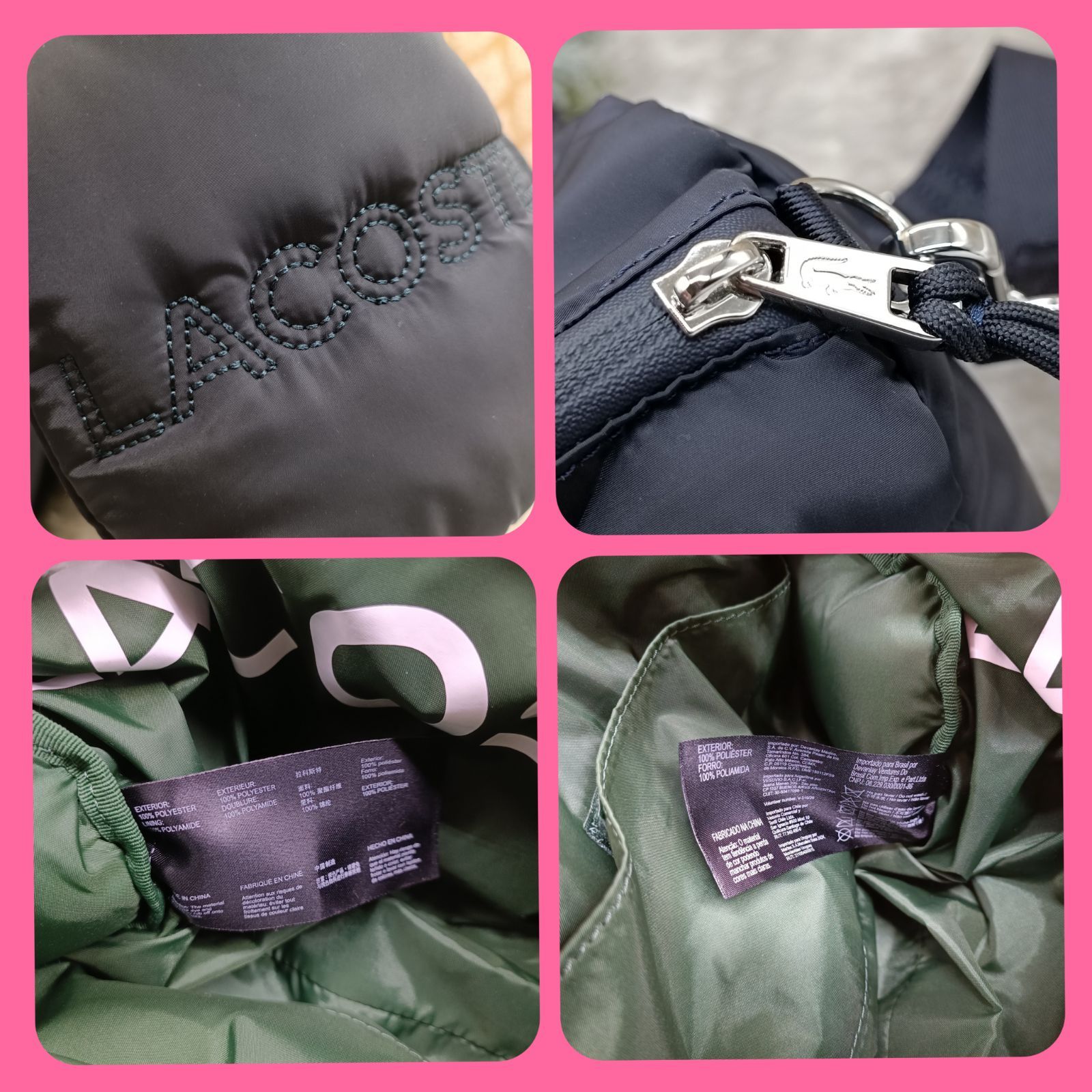 LACOSTE 》 ☆美品☆ ラコステ ショルダーバッグ ゴルフボール 