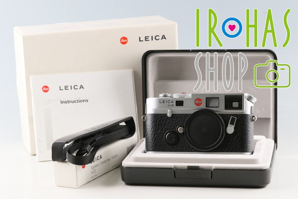 Leica M6 TTL 0.85 ICS Black Paint 35mm Rangefinder Film Camera With Box 60991L1