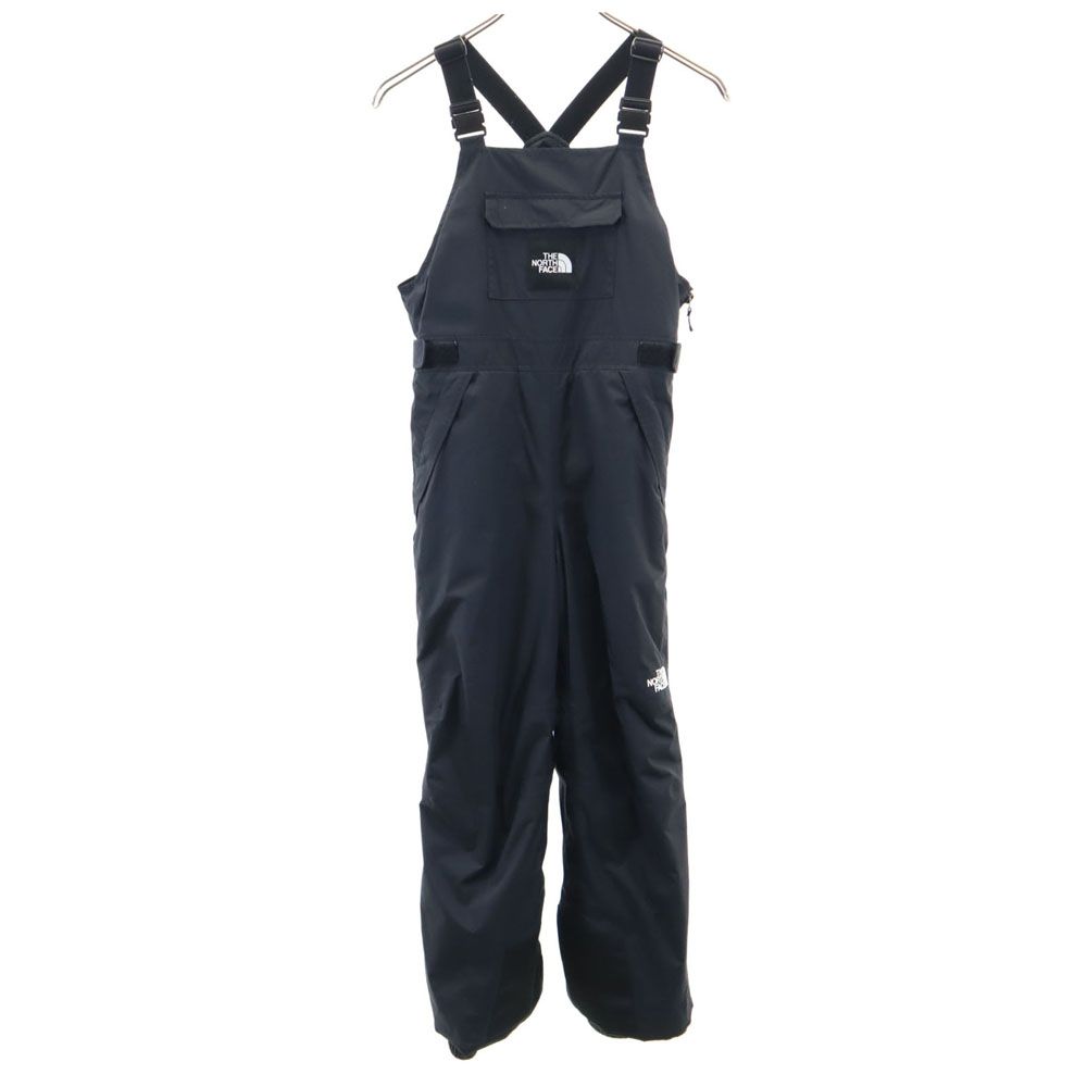 ノースフェイス NSJ61905 アウトドア スキー スノーインサレーション オーバーオール 140 ブラック THE NORTH FACE ビブパンツ スキーウェア キッズ