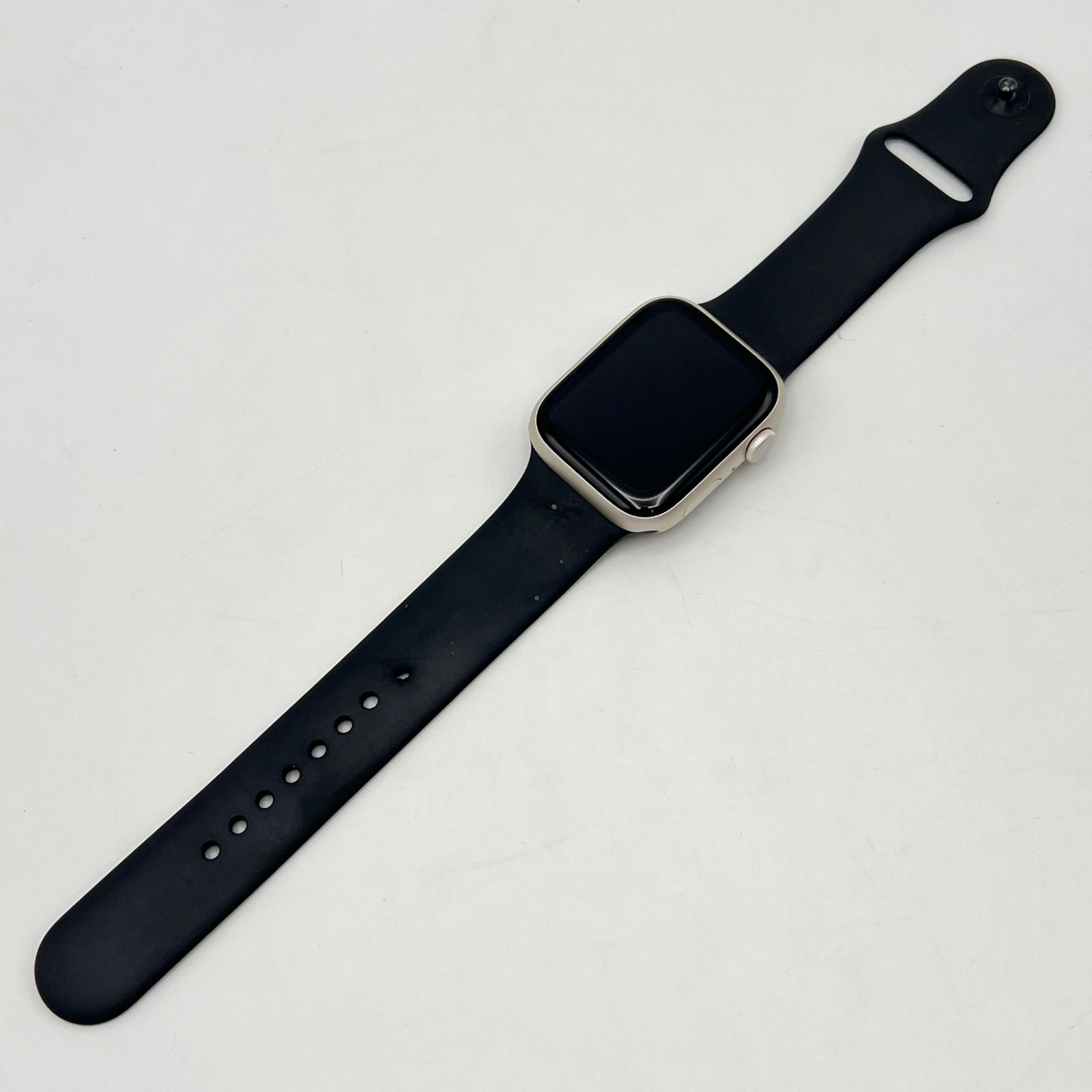 Apple Watch Series9 45mm GPS MR973J/A+MXLK3FE/A スターライトアルミニウム/ブラックスポーツバンド M/L アップルウォッチ 本体