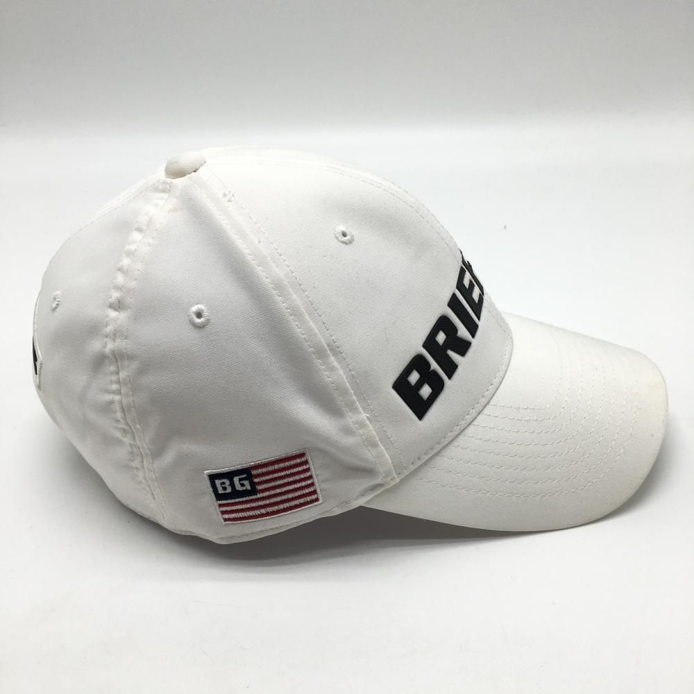 BRIEFING - coco 中古 ブリーフィング BRIEFING キャップ フリー ホワイト パンチング メッシュ 星条旗 中古 ブリーフィング BRIEFING キャップ フリー ホワイト