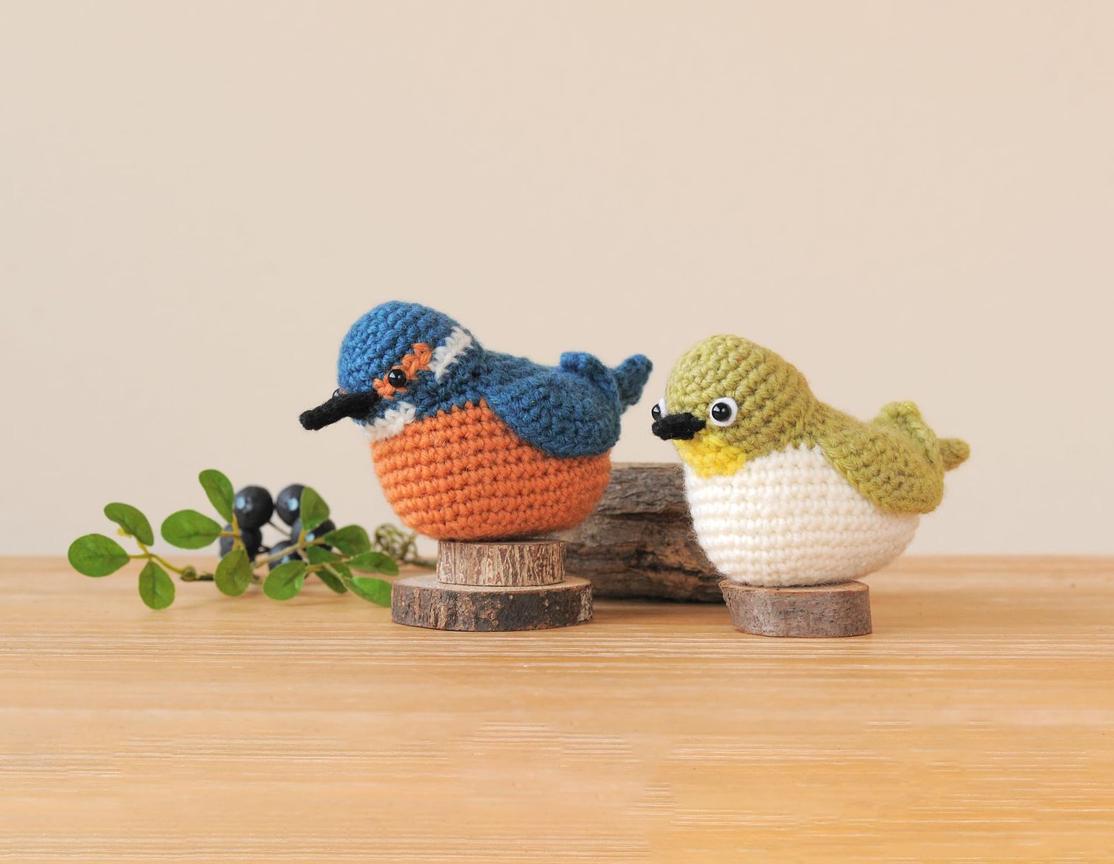 あみぐるみ　Cセット　夏 新品 ハマナカ あみものキット 野鳥 シリーズの あみぐるみ