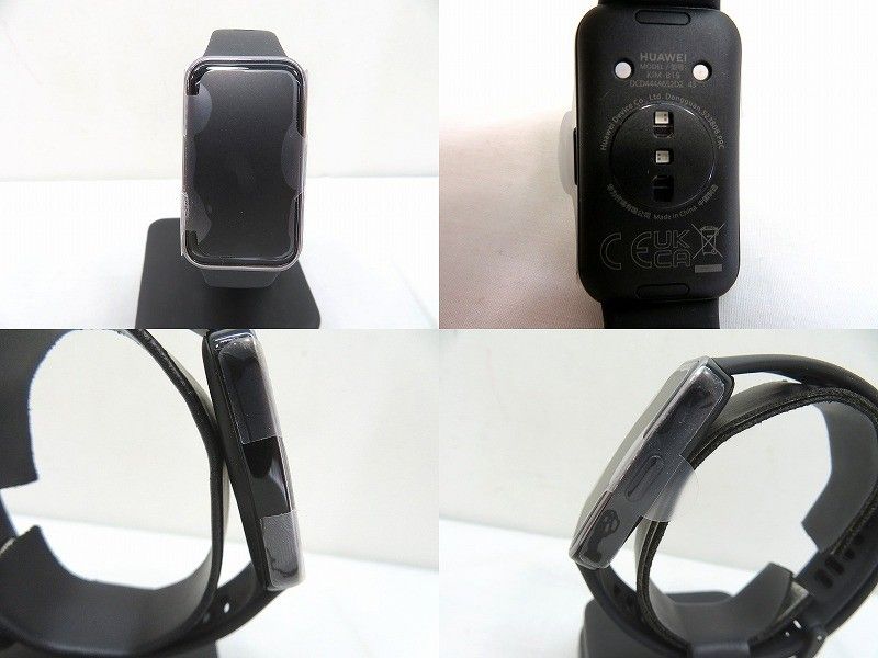 s24g-831k【中古】HUAWEI Band9　ファーウェイ　バンド9　スマートウォッチ　KIM-B19　ブラック