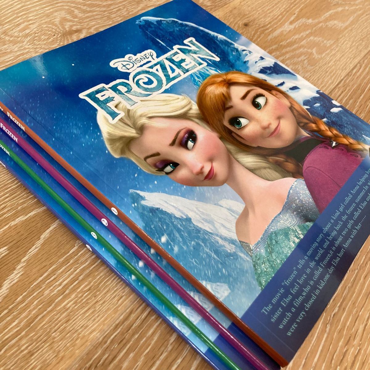 絵本4冊Size英語絵本 Frozen アナと雪の女王 マイヤペン対応 maiyapen付
