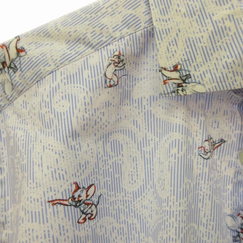 エトロ ETRO ×トムとジェリー TOM AND JERRY 美品 20SS 総柄シャツ 