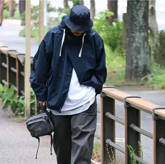 nanamica ナナミカ バケットハット 帽子 ネイビー