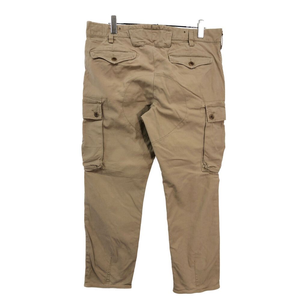 Polo by Ralph Lauren ポロ ラルフローレン ミリタリーカーゴパンツ 大きいサイズ ベージュ メンズ W38 L30 古着 V6385