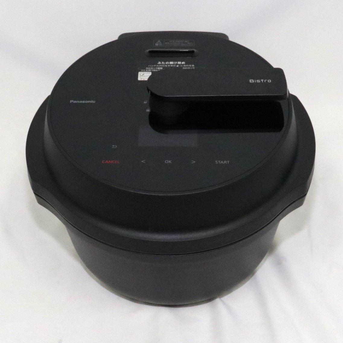 パナソニック 自動調理鍋 オートクッカー ビストロ NF-AC1000 nf-ac1000-k ブラック nf-ac1000-k 良い B