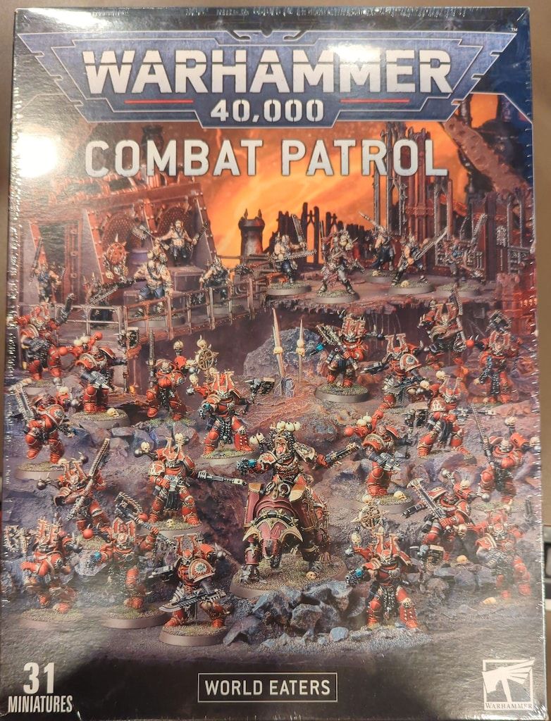 GAMES WORKSHOP WARHAMMER40000 WORLD EATERS Cambat Partrol World Eaters コンバットパトロール ワールドイーター
