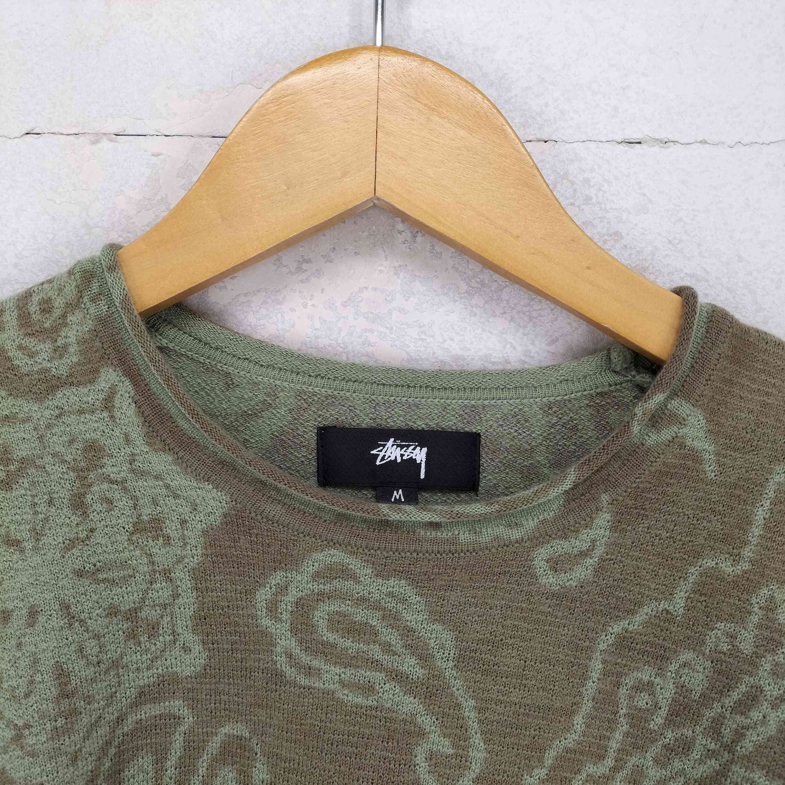 ステューシー Stussy 24SS PAISLEY SWEATER ウールニット セーター 