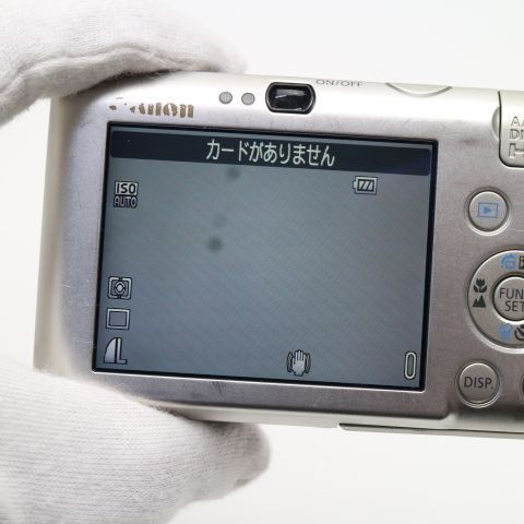中古 IXY DIGITAL 210 IS シルバー 即日発送 Canon デジカメ