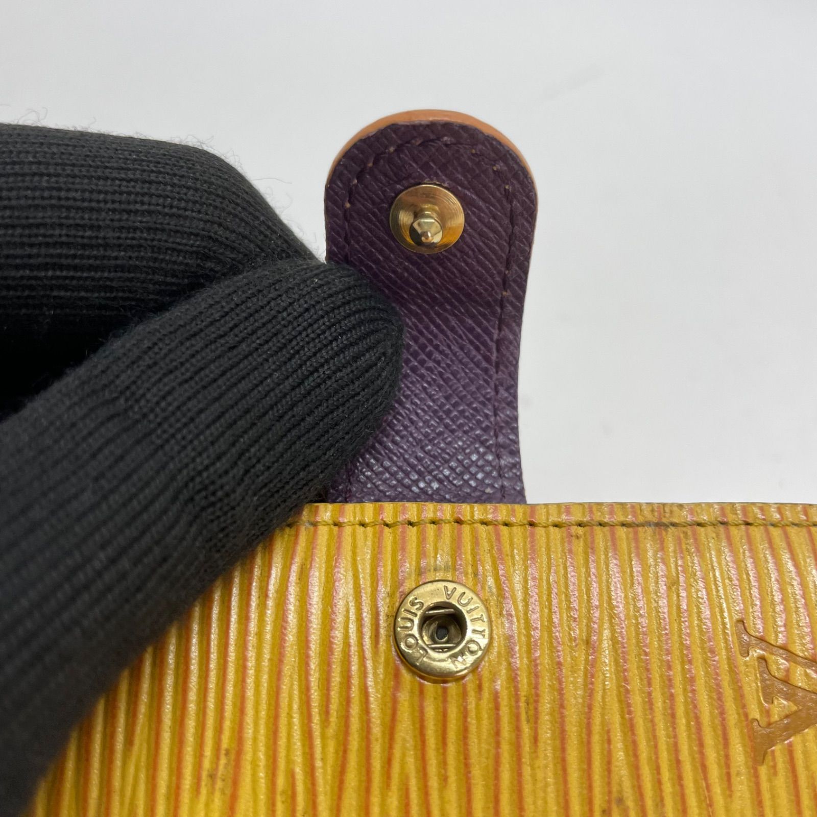 2462 LOUIS VUITTON ルイヴィトン エピ イエロー パスケース