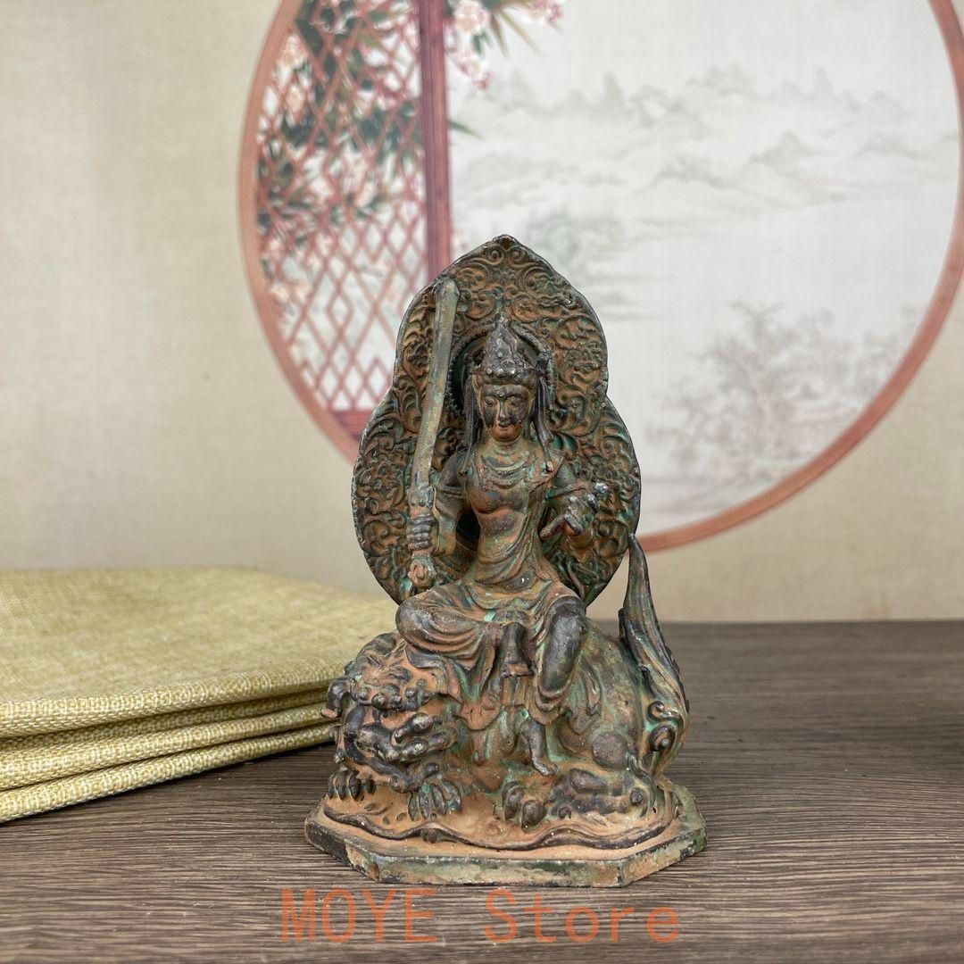 仏像 普賢菩薩仏像 銅製 開運 風水 工芸品 置物