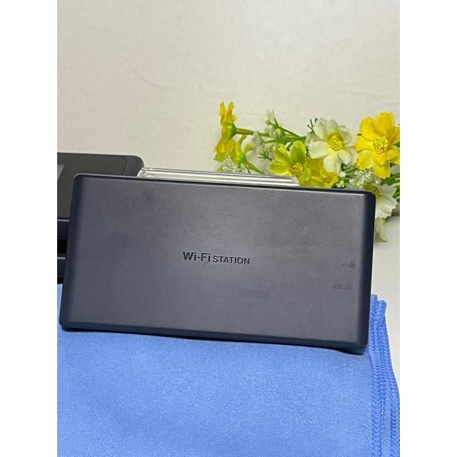 ★美品★ドコモ HUAWEI Wi-Fi STATION HW-01L インディゴブルー バッテリー判定 80％以上 ネコポス 送料無料！