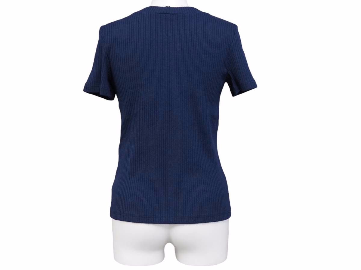 CHANEL◆半袖カットソー/42/--/BLU/P59079V40761 CHANEL / Short sleeve cut and sew / 42 / -- / BLU