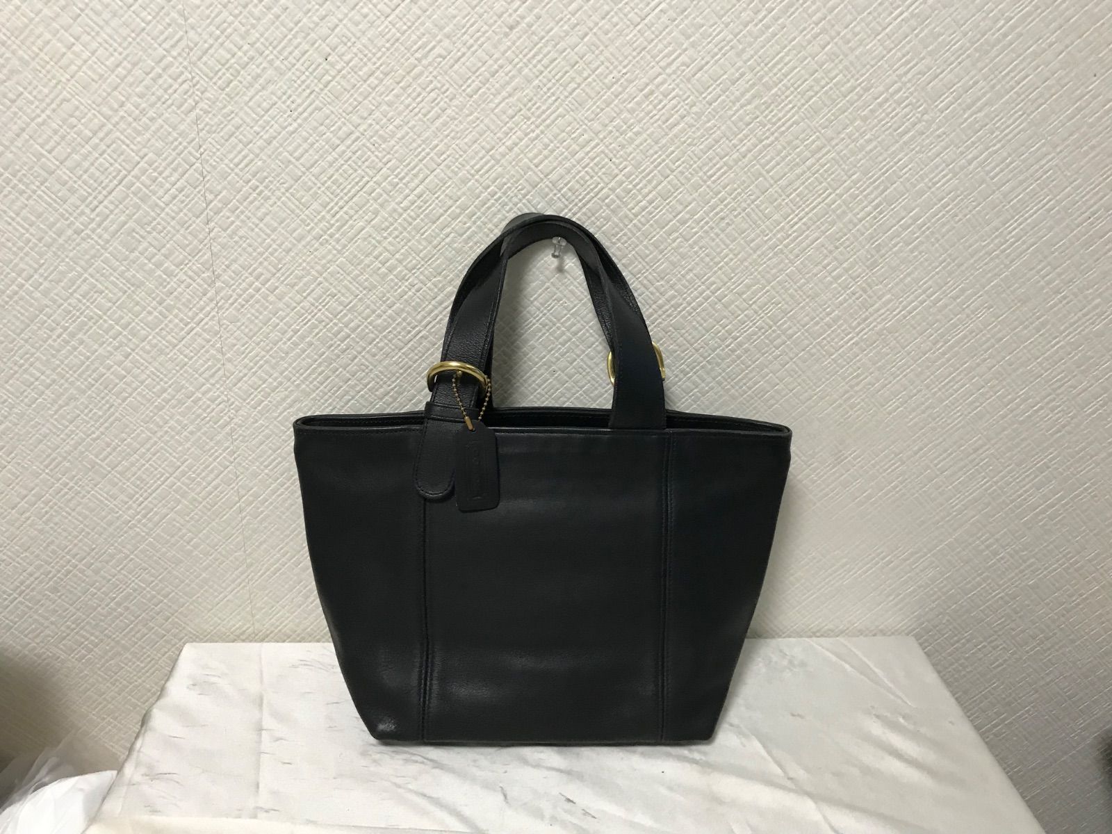 本物オールドコーチCOACH本革レザーハンドトートミニボストン