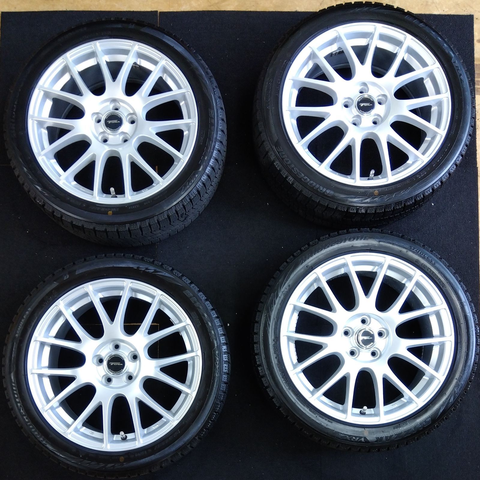 中古美品 タイヤホイールセット 4本セット ブリヂストン トップ