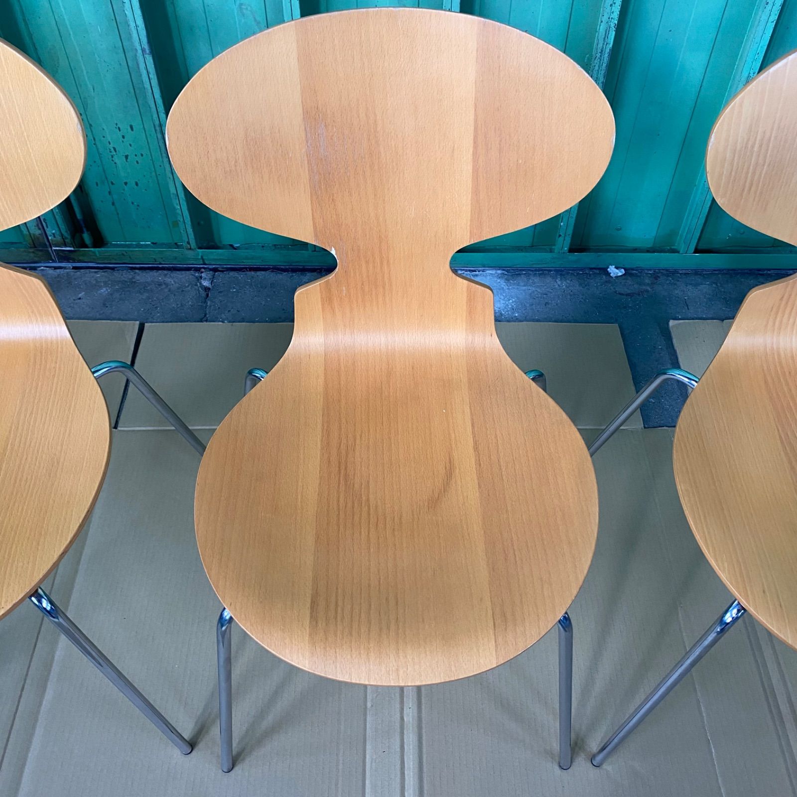 3脚セット フリッツハンセン Fritz Hansen アントチェア