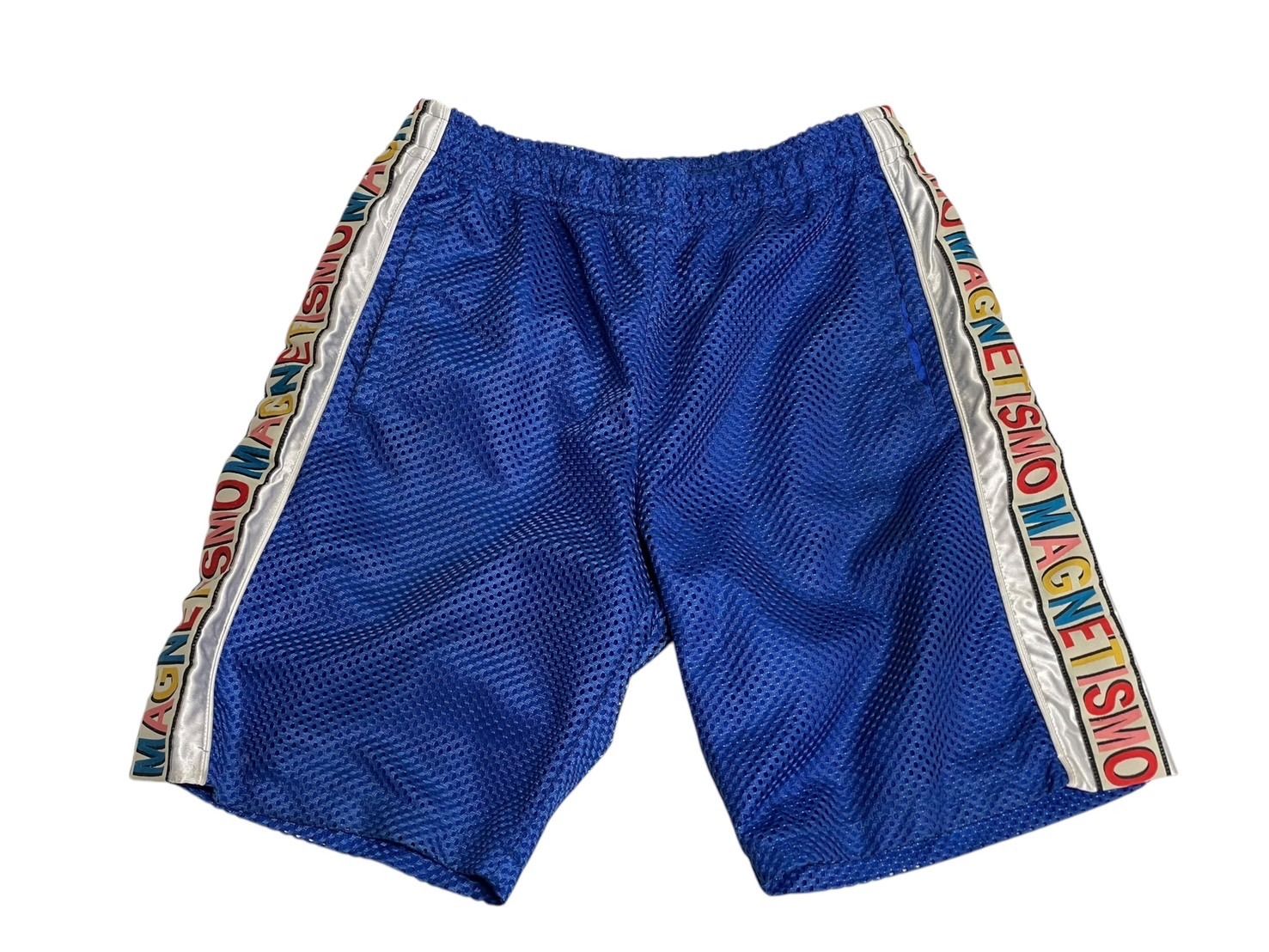 GUCCI グッチ MAGNETISMO サイド レターロゴ ショートパンツ ブルー