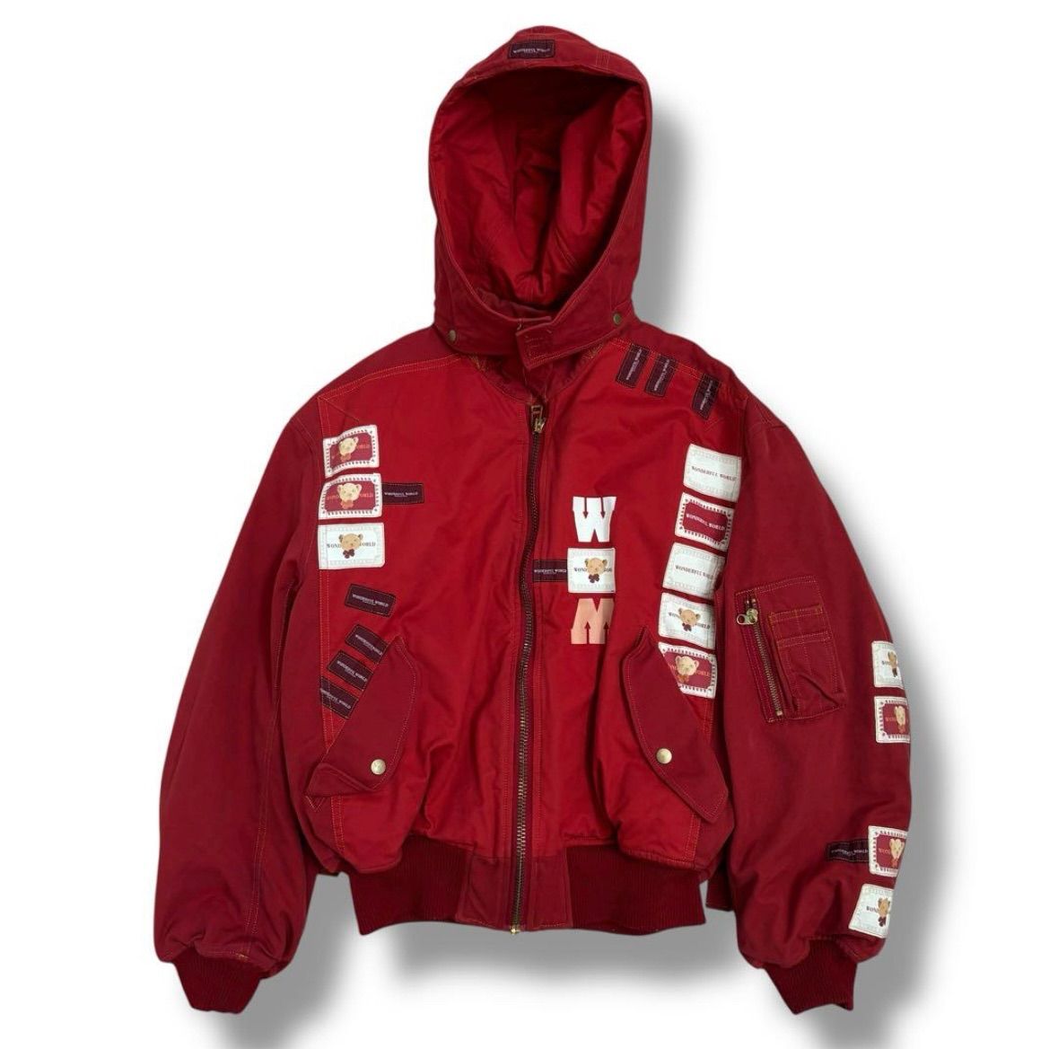 WONDERFUL WORLD KANEKO ISAO ゼッケンブルゾン