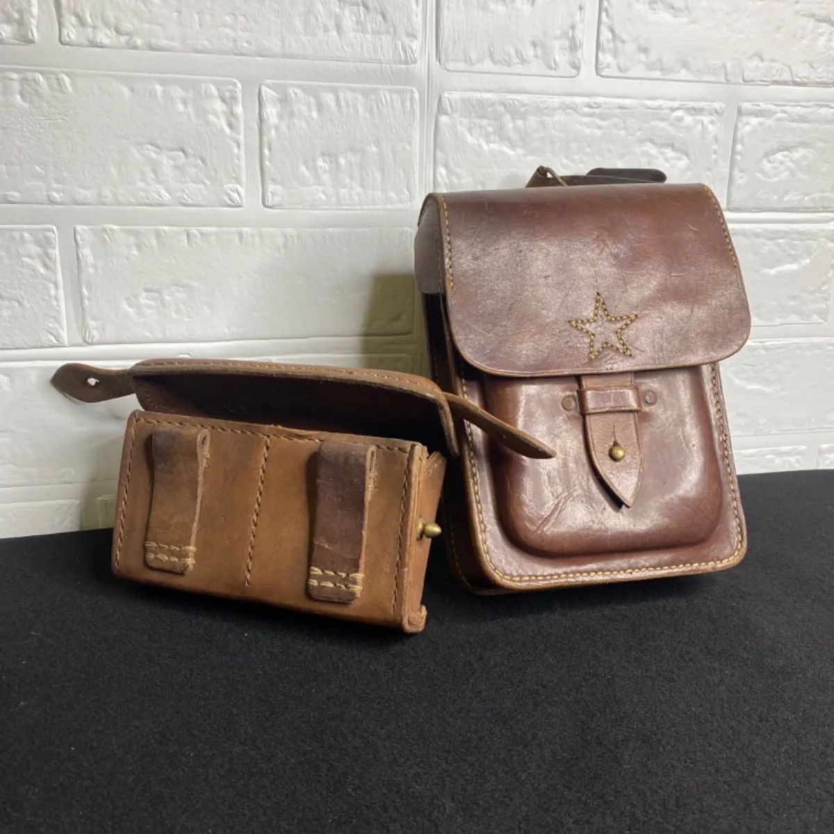 希少】日本軍 革鞄 星マーク 楽天市場】旧日本軍（バッグ・小物