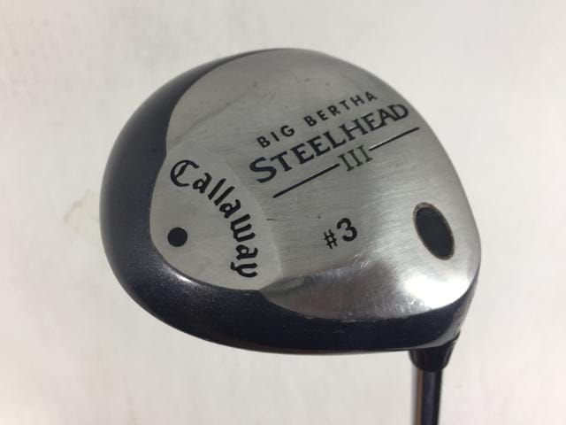 【中古ゴルフクラブ】キャロウェイ ビッグバーサ スチールヘッド3 ユニフレックススチール(U/S) 3W
