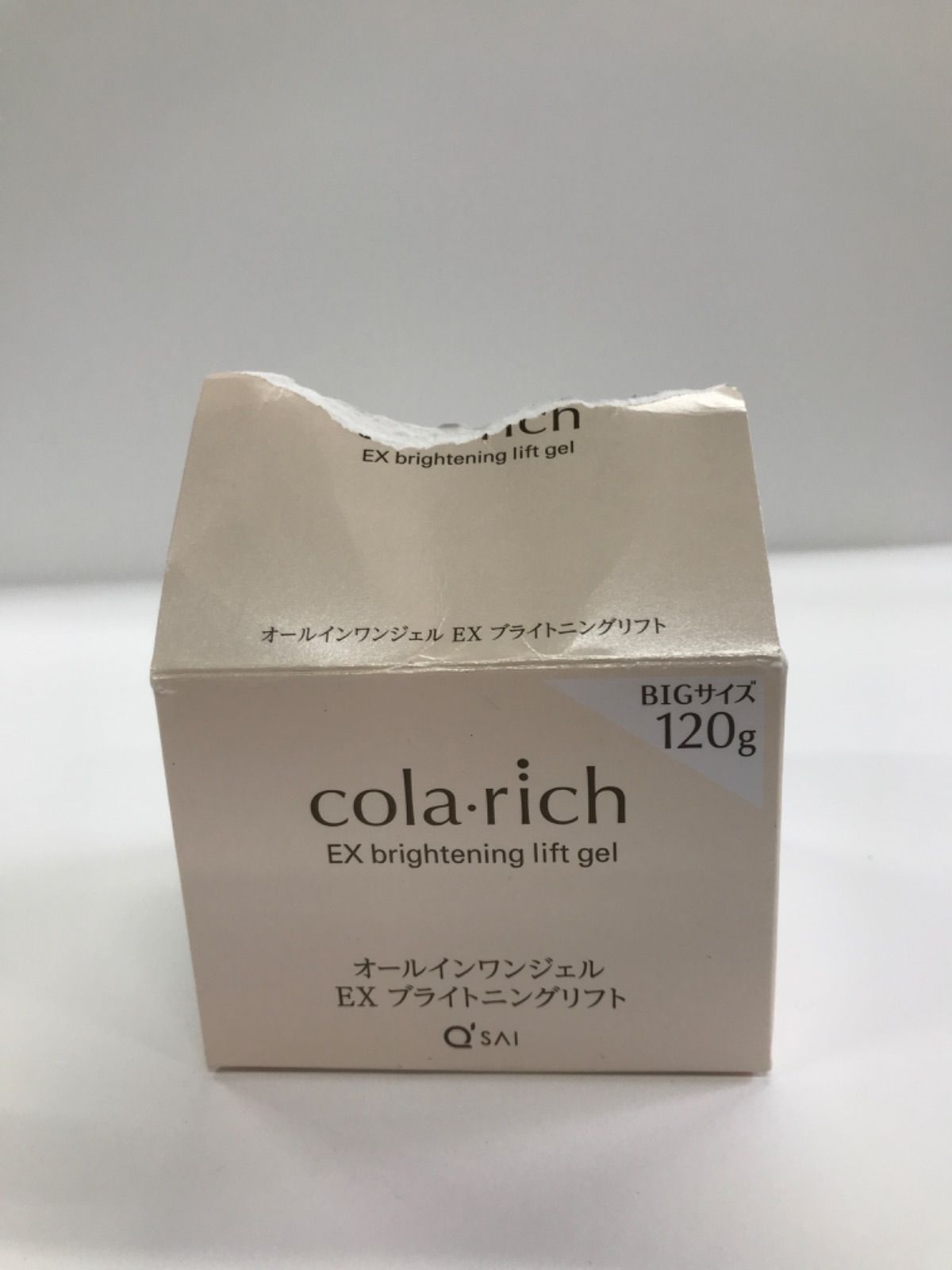 E159 cola rich コラリッチ EX ブライトニングリフト オールインワンジェルクリーム 120g