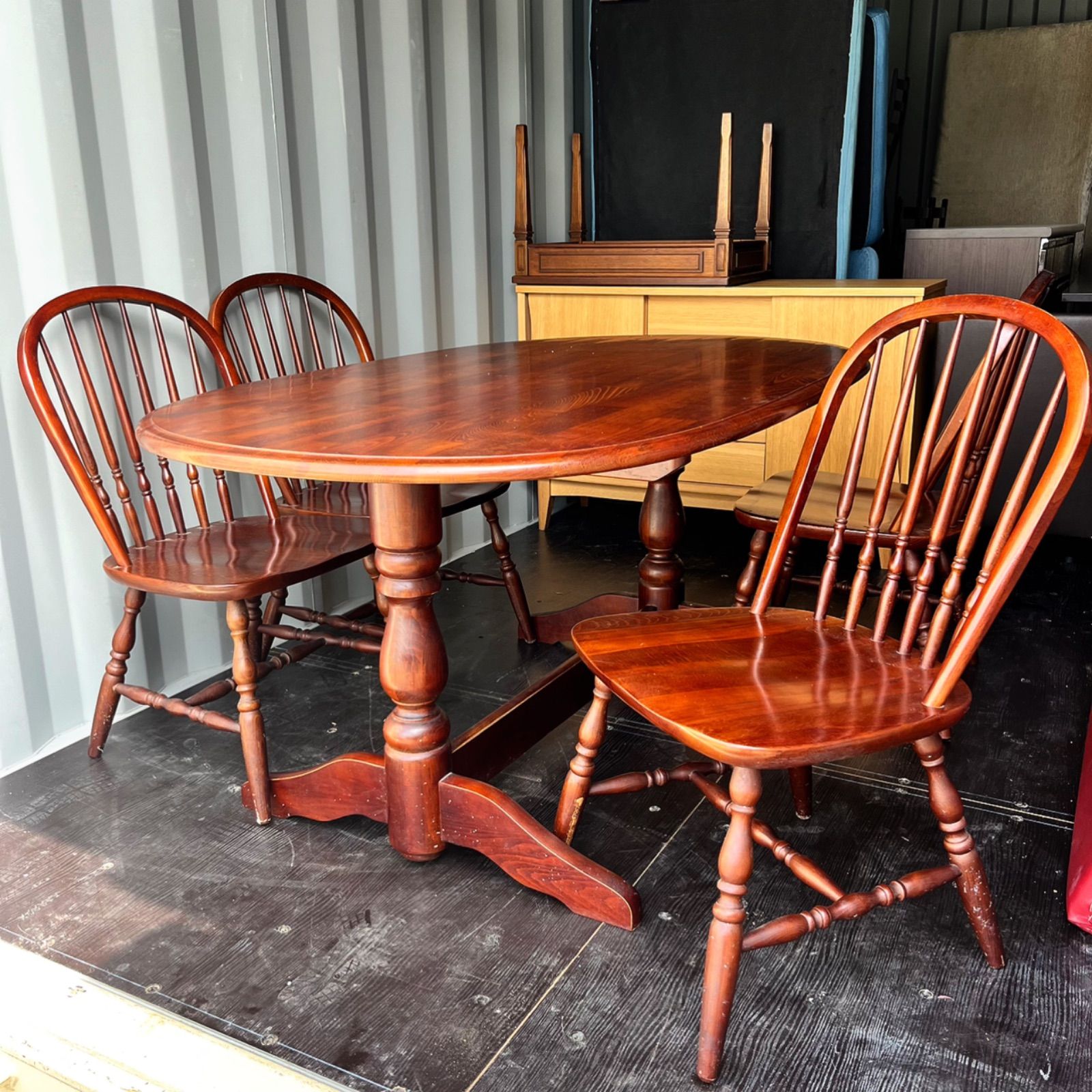 取付無料！飛騨の家具 柏木工 北欧風天然木おしゃれアンティーク