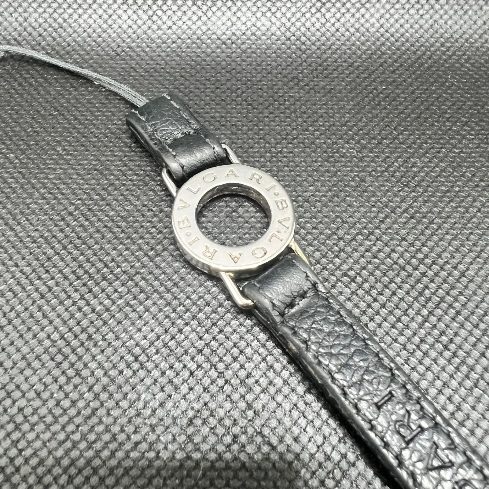 BVLGARI ブルガリ キーリング キーホルダー チャーム シルバー