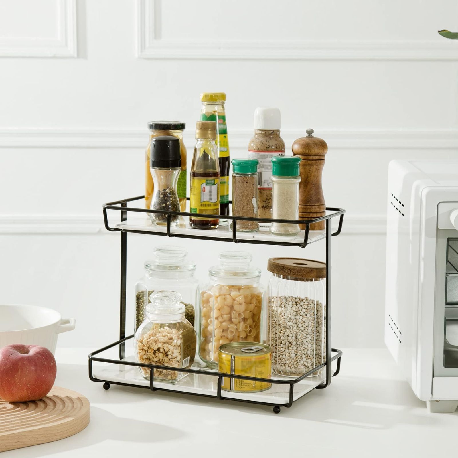 セラミックトレイ 2段