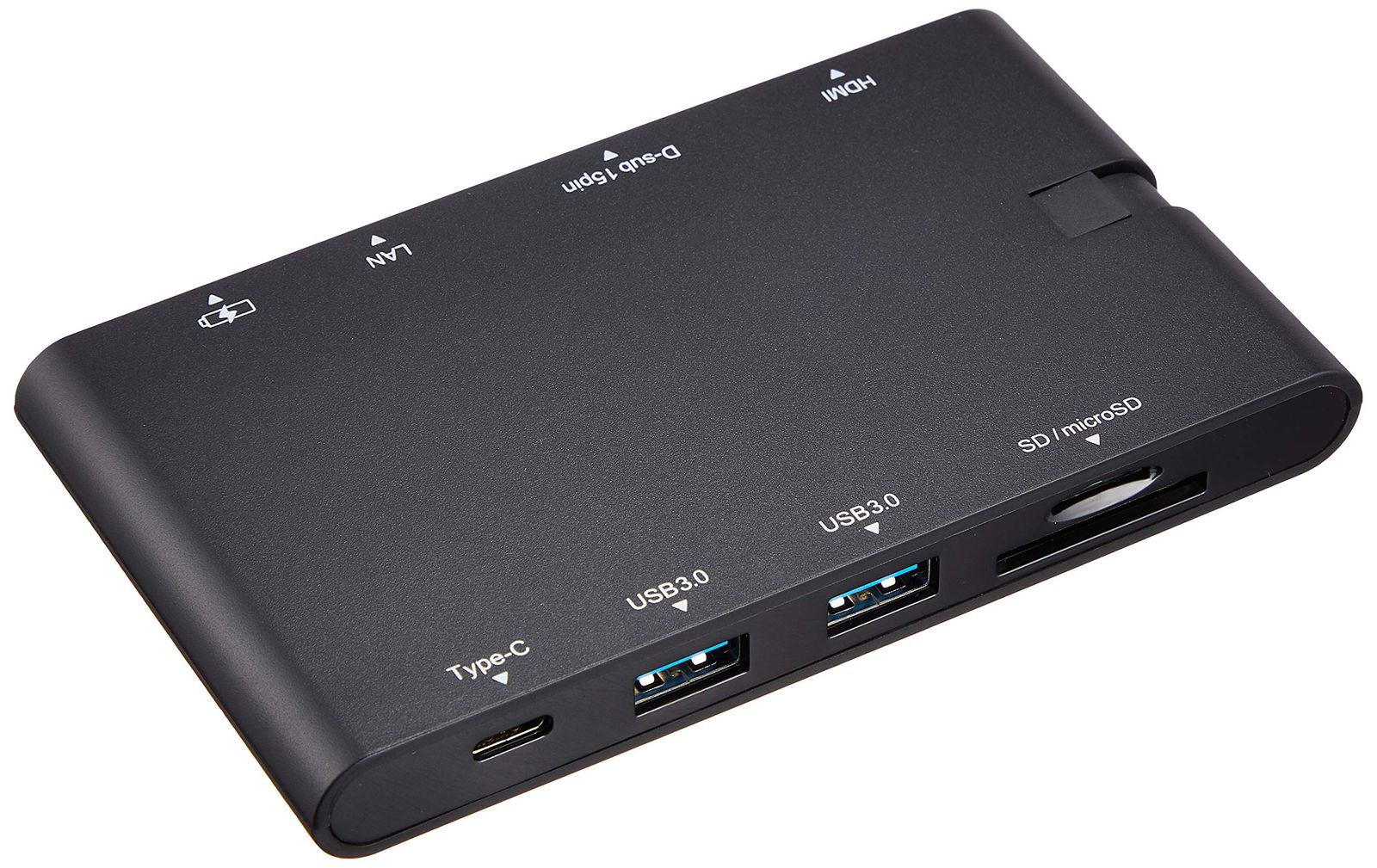 エレコム ドッキングステーション USB-C ハブ PD対応【Type-C×2/USB3.0