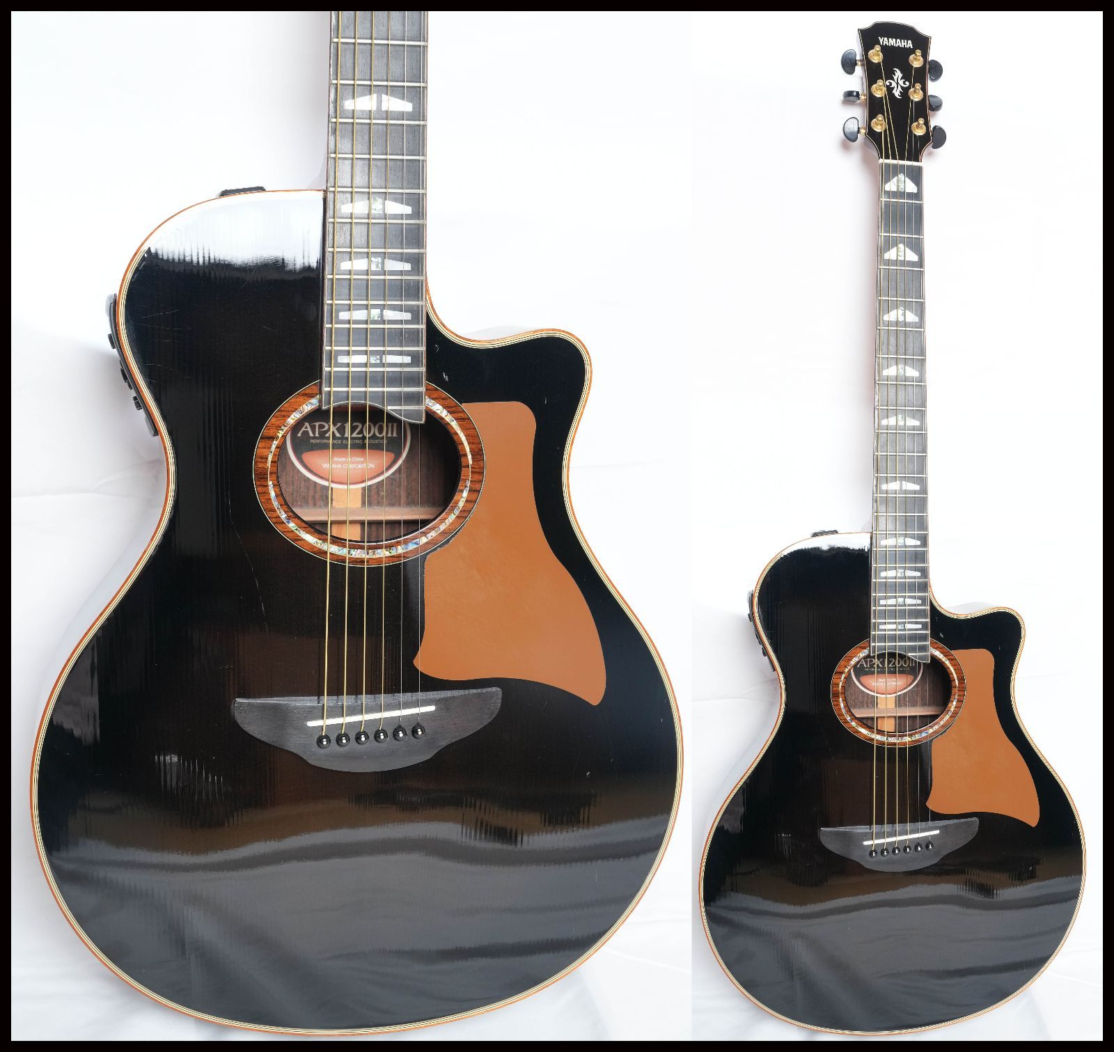 【叔父貴】YAMAHA　APX1200Ⅱ Yamaha APX1200II Acoustic-Electric Guitar - Translucent