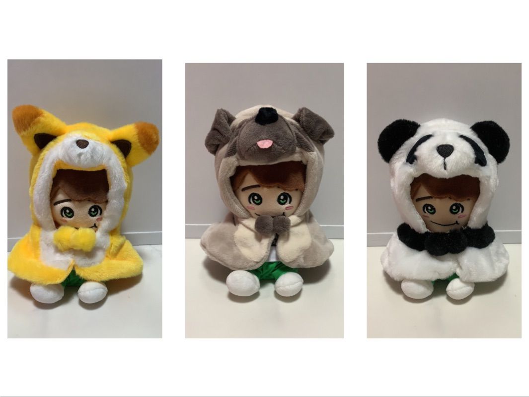 ちびぬい 服 15センチドール 関ジャニ なにわ男子 アニマル