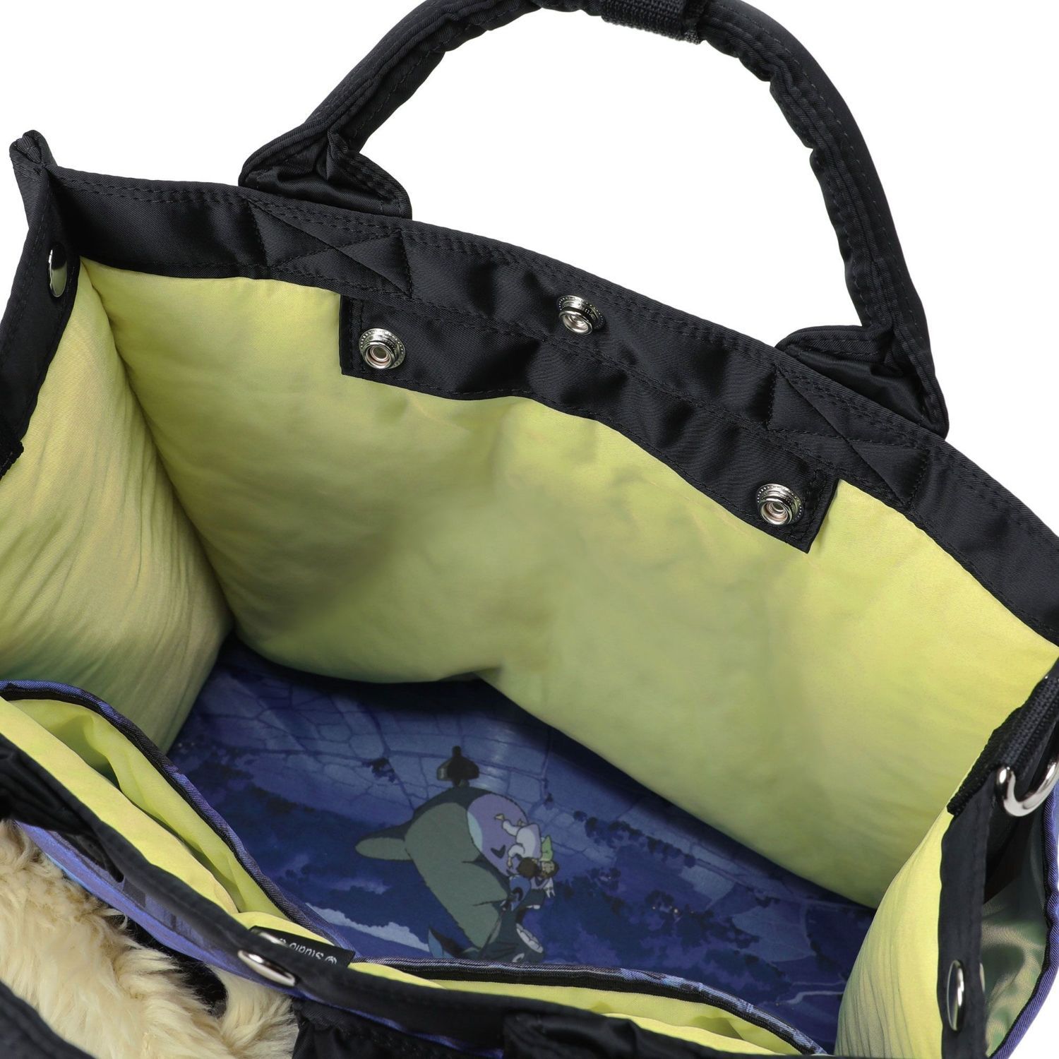 新品】PORTER となりのトトロ コラボ 2WAY TOTE BAG(L) ブラック 