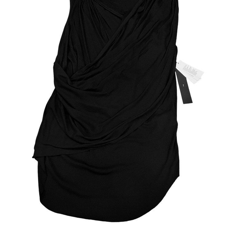 JULIUS 24SS VENUS TOP コットンリブドレープネックノースリーブ 