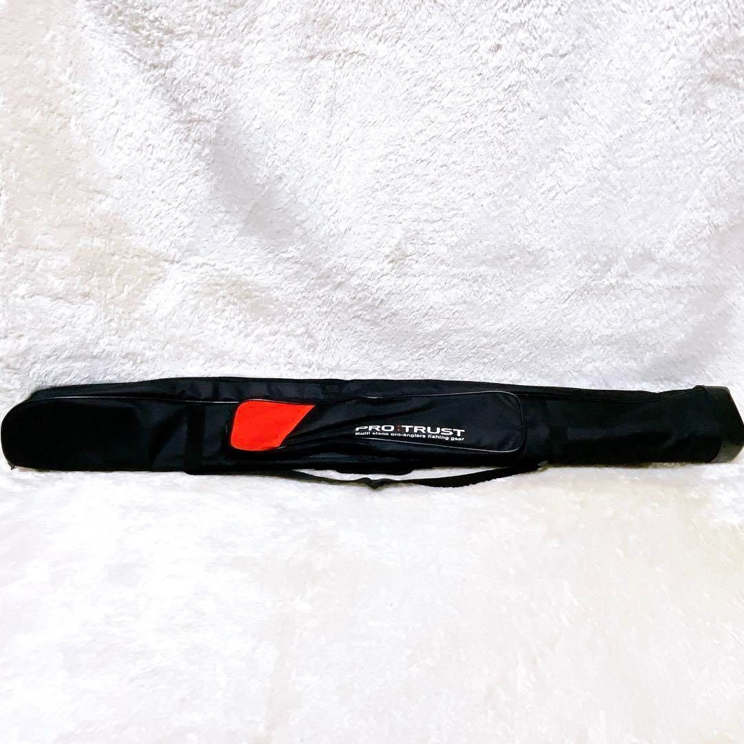  PALMS FLAME パームス フレイム FGC-664 バスロッド 2ピース PROTRUST プロトラスト ロッドケース付き 赤 バスロッド ロッド