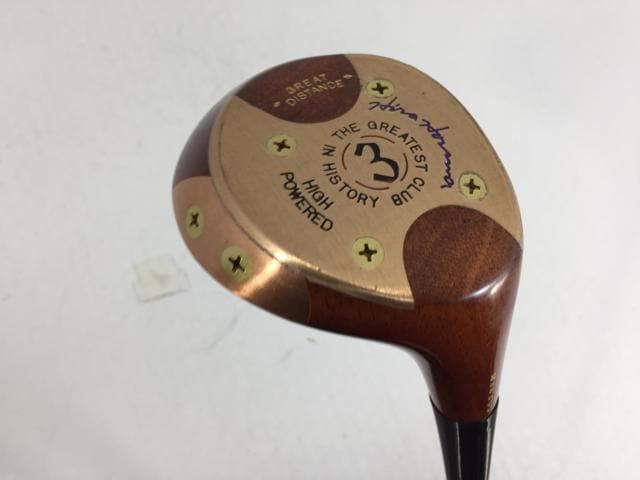 【中古ゴルフクラブ】ホンマ ヒロホンマ グレートディスタンス パーシモン フェアウェイ オリジナルカーボン 3W