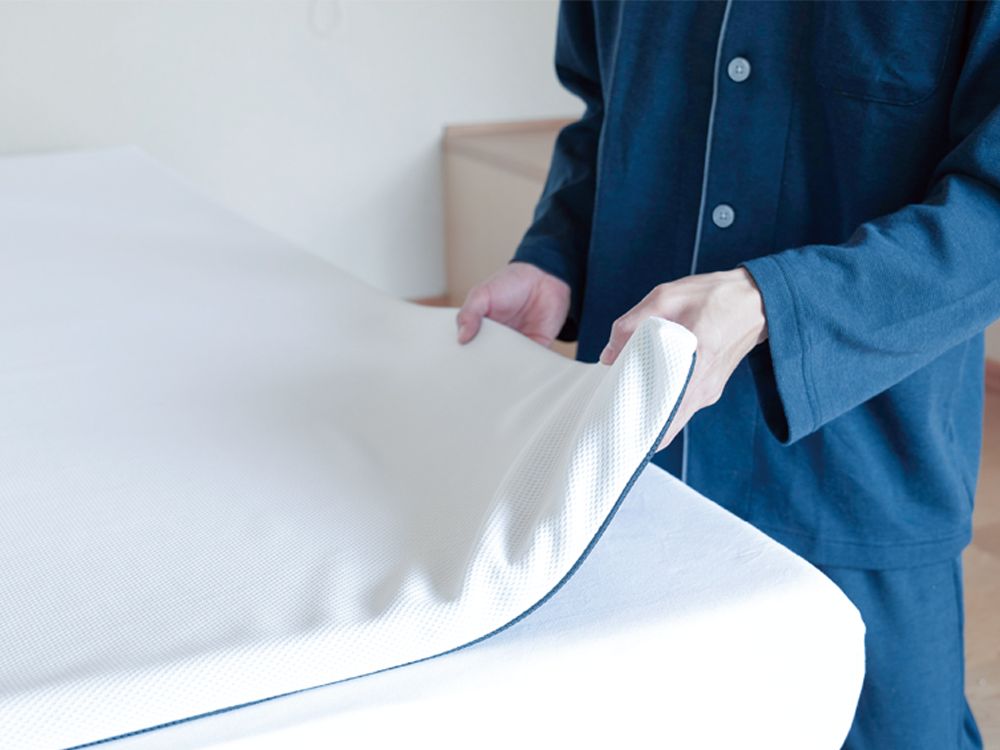 サ−ナマット敷き(汗取りマット) シングル100×200cm サ−ナマット敷き